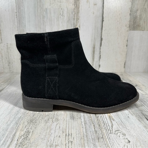 Franco Sarto Malina Boot Women Black Suede #1197 - Picture 8 of 12
